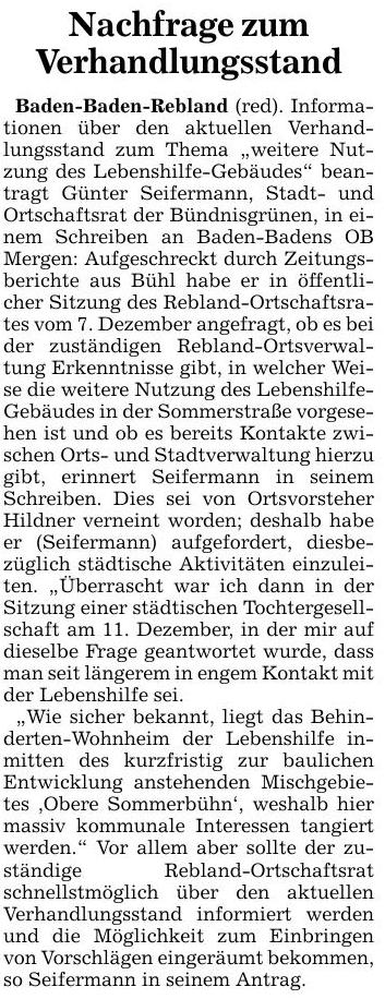 ABB 13.01.16 Nachfrage zum Verhandlungsstand Lebenshilfe