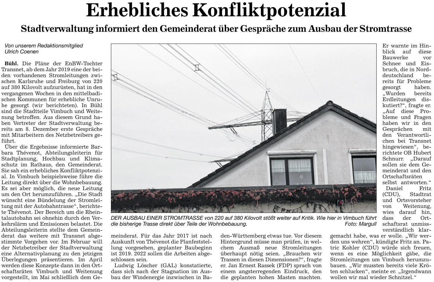 ABB 05.01.15  Erhebliches Konfliktpotenzial