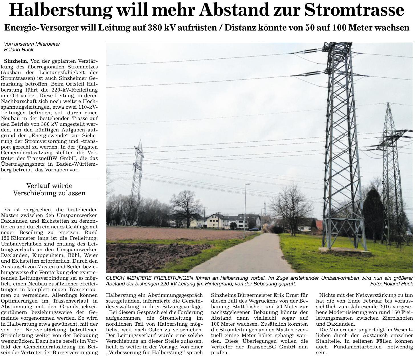 ABB 19.02.16  Halberstung will mehr Abstand